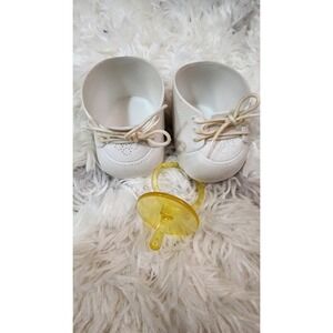 Vintage Original Cabbage Patch Kids Pacifier And Shoe Bundle